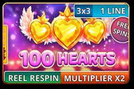 100 Hearts (Reel Respin) - Marakumi - Kenya