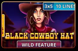 Black Cowboy Hat - Marakumi - Kenya