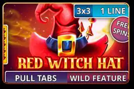 Red Witch Hat (Pull Tabs) - Marakumi - Kenya