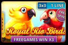 Royal Rio Birds (3x3) - Marakumi - Kenya