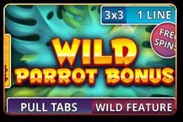 Wild Parrot Bonus (Pull Tabs) - Marakumi - Kenya