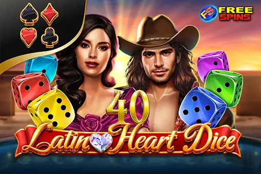 Latin Heart Dice - Marakumi - Kenya